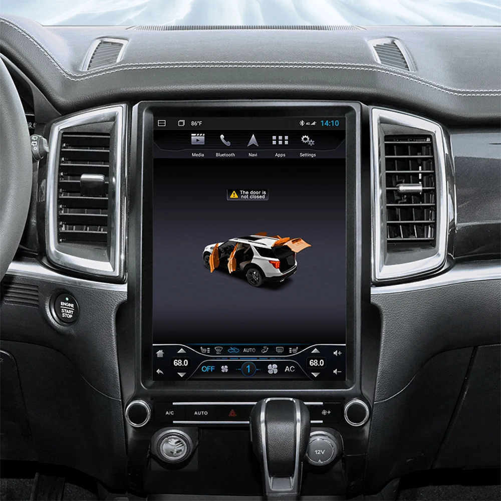 12.1" Touch screen Android 13 Car stereo FOR Ford Ranger Everest 2016-2021 Car Radio GPS Navigation multimedia player head unit - Image 2