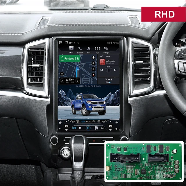 12.1" Touch screen Android 13 Car stereo FOR Ford Ranger Everest 2016-2021 Car Radio GPS Navigation multimedia player head unit - Image 4