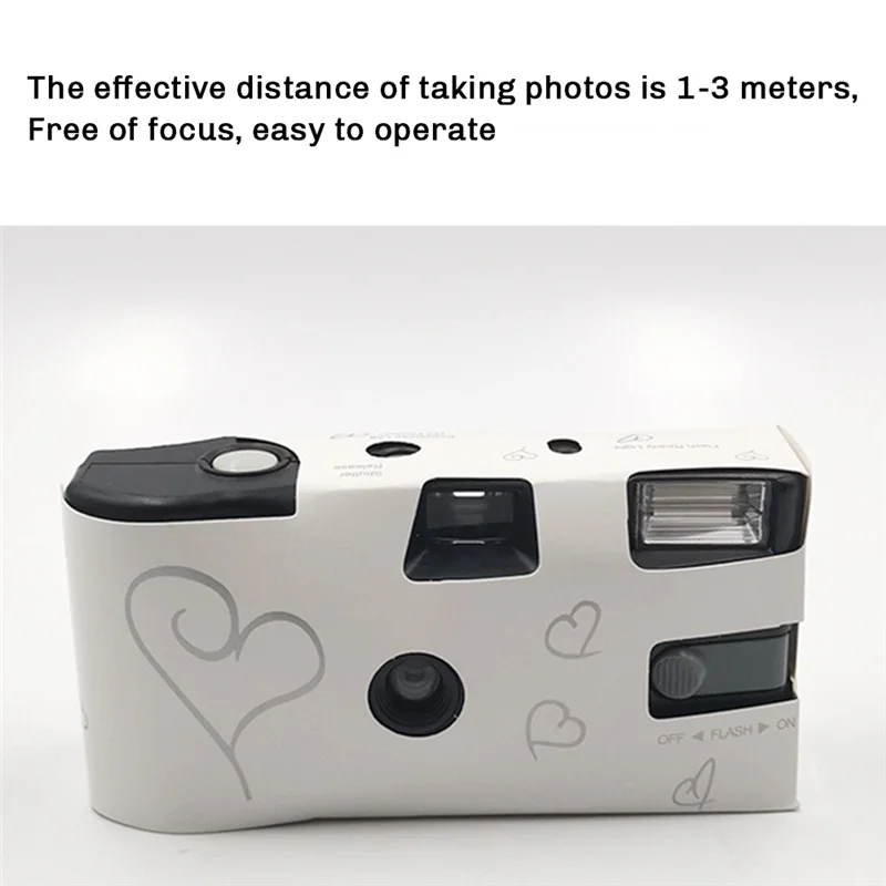 35Mm Disposable Film Camera With Flash Single Use Once Pictures Tool Wedding Bulk Travel Camp Party Supplies 16 Photos - Image 3