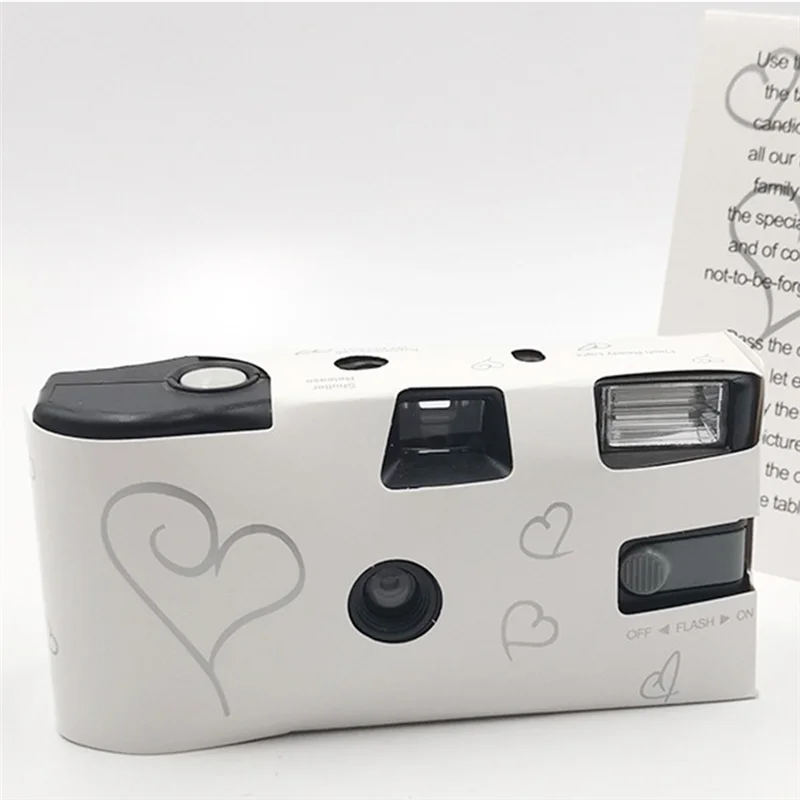 35Mm Disposable Film Camera With Flash Single Use Once Pictures Tool Wedding Bulk Travel Camp Party Supplies 16 Photos - Image 2