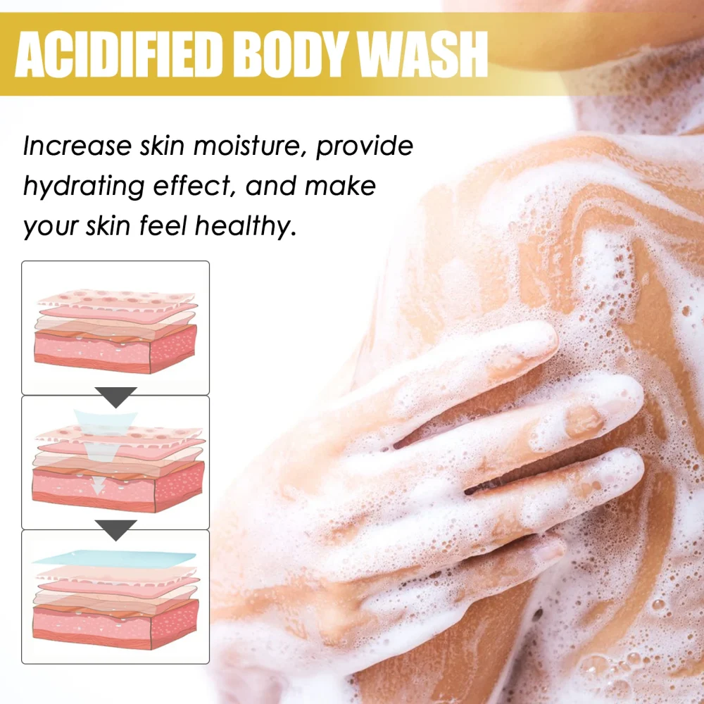 Oceaura Coconut Vanilla Body Wash Gel Lasting Fragrance Deep Cleaning Dirt Nourishing Moisturizing Skin Remove Odor Body Shampoo - Image 3