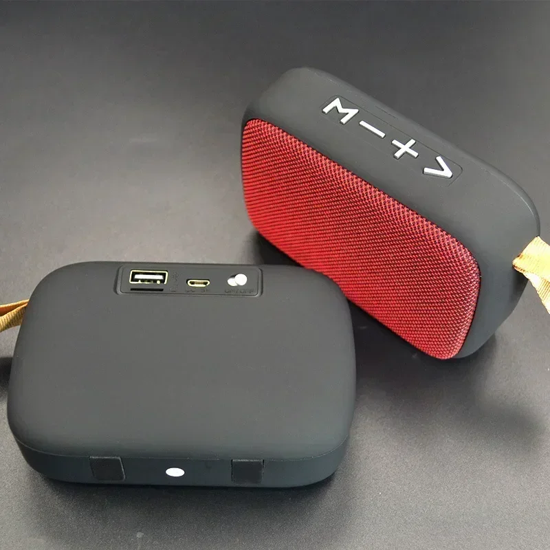 Fabric Speaker Bluetooth Wireless Connection Portable Outdoor Sports Audio Stereo Support Tf Card Mobile Phone Universal - Image 2