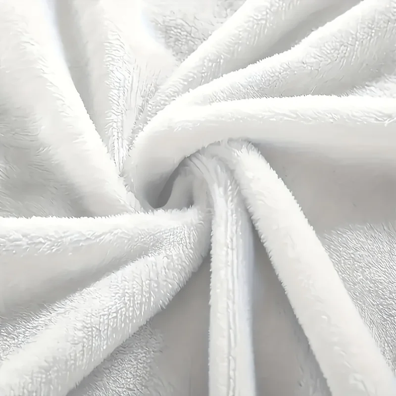 Cozy Owl Print Flannel Throw Blanket - Machine Washable, Soft & Versatile for All Seasons, Perfect for Naps and Sofa Comfort - Image 2