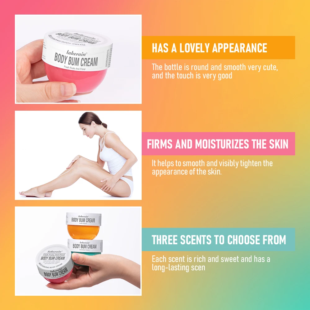 80ml Brazilian Body Care Lotion Buttock Cream Nourishes Skin Care Long Lasting Moisturizing Beauty Firm Skin Brightens Cream Hot - Image 6