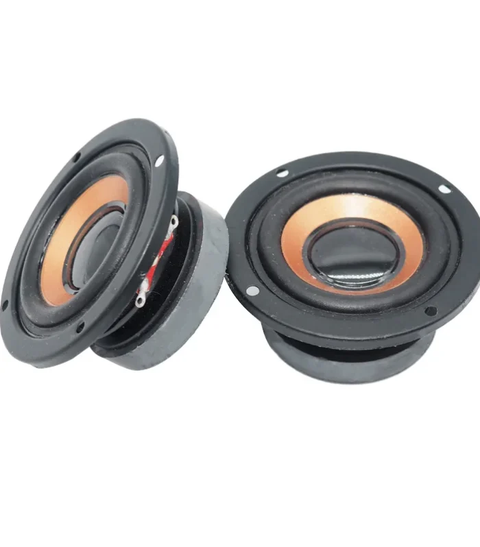 2 pcs/lot 63mm 4 ohm 5W Speakers Subwoofer 45 Core Magnetic Round Bass Loudspeaker DIY Mini Portable Bluetooth Speaker