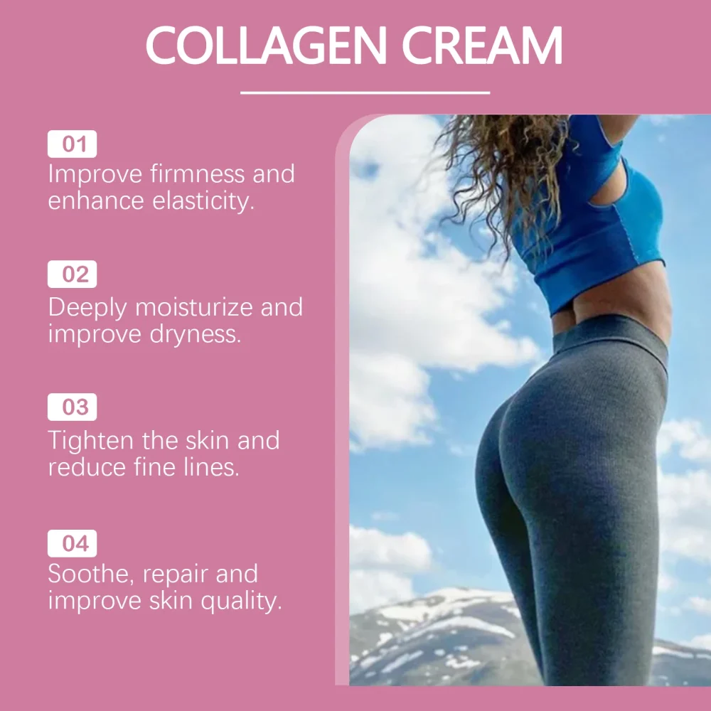 Hip Firming Cream Firming Improve Skin Sagging Increase Elasticity Tighten Lotion Shaping Lift up Buttock Massage Care for Women - Image 5