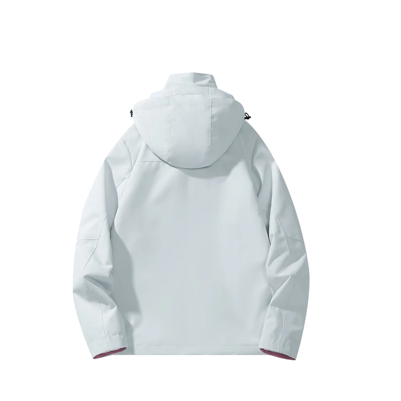 Women Fashion 3 In 1 Fleece Jacket Autumn Winter Warm Inner Lining Outerwear Outdoor Hiking Camping Sports Detachable Hat Coat - Image 5