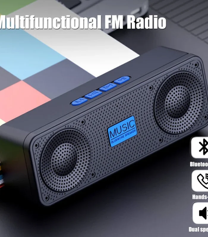 S18 Wireless Creative Bluetooth Smart Speaker Mobile Phone Audio Computer Subwoofer Outdoor Convenient Radio