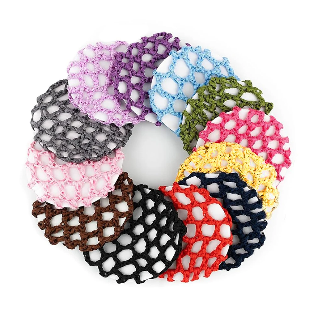 1/3pcs High quality Girls Ballet Dance Hair Net Elastic Hair Bands Ponytail Holder for Girl Women Accessoires - Image 4
