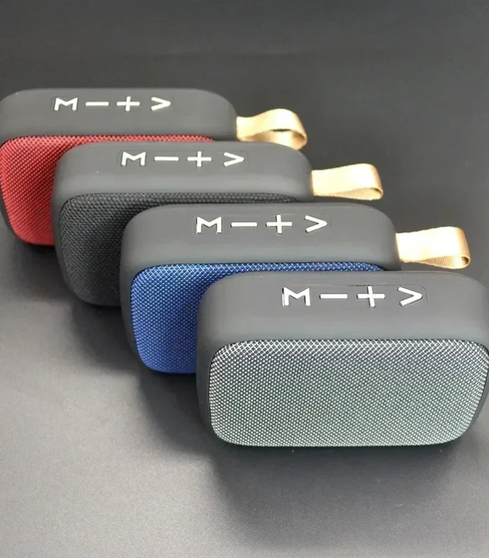 Fabric Speaker Bluetooth Wireless Connection Portable Outdoor Sports Audio Stereo Support Tf Card Mobile Phone Universal