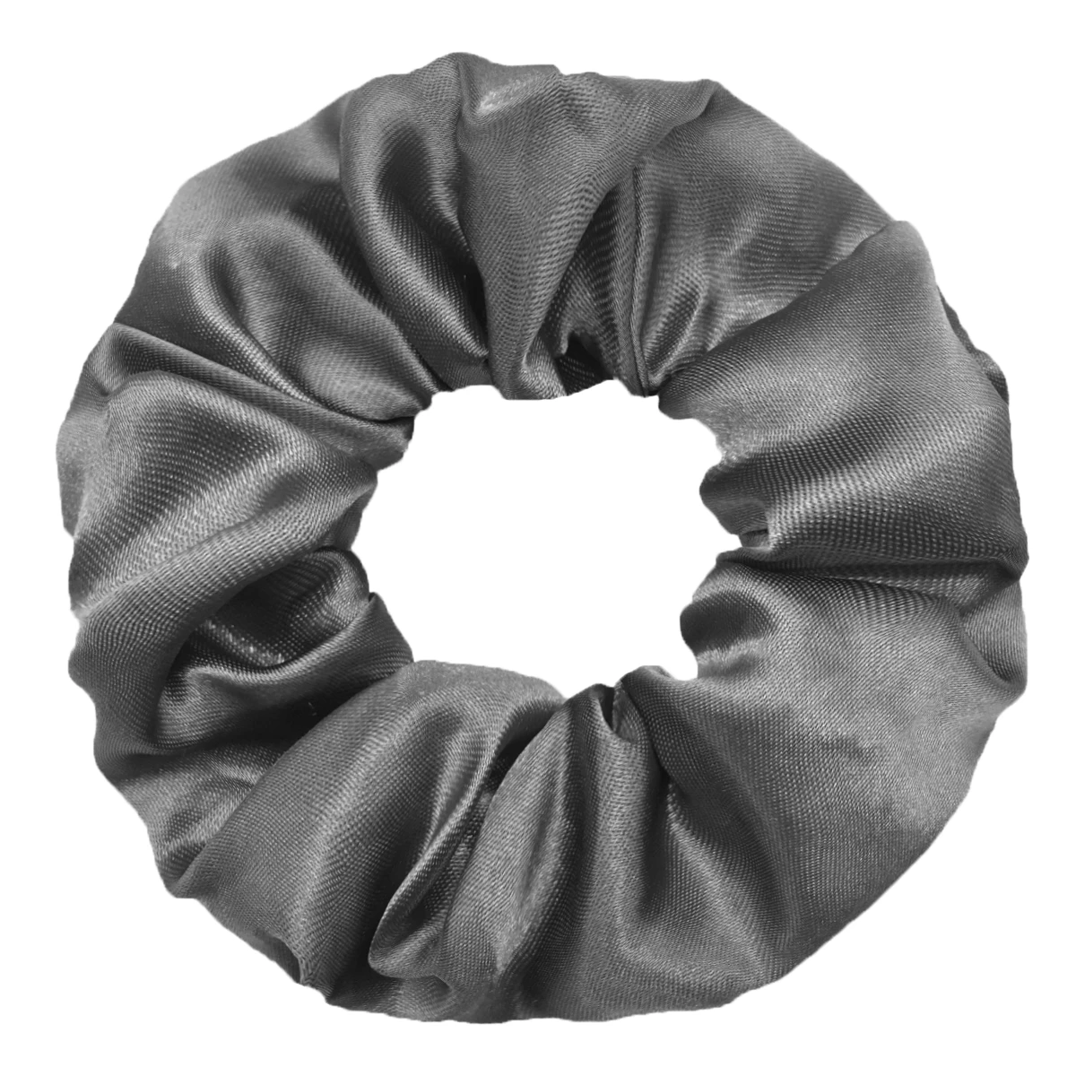 12/8pcs Premium Satin Large Intestine Hair Bands for Women Hundreds of Fabric Rubber Bands Hair Accessories - Image 3