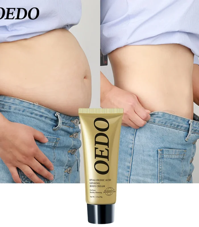 【Local Shipping】 Hyaluronic Acid Ginseng Anti Cellulite Shaping Create Body Shaping Cream Fat Burning Belly Skin Tighten Cream