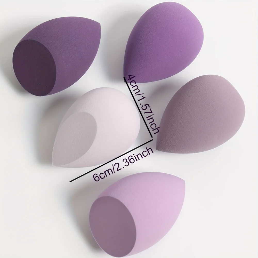 7piece/18piece makeup sponge set, suitable for liquid BB cream powder application, makeup egg dry wet dual-use powder puff - Image 2