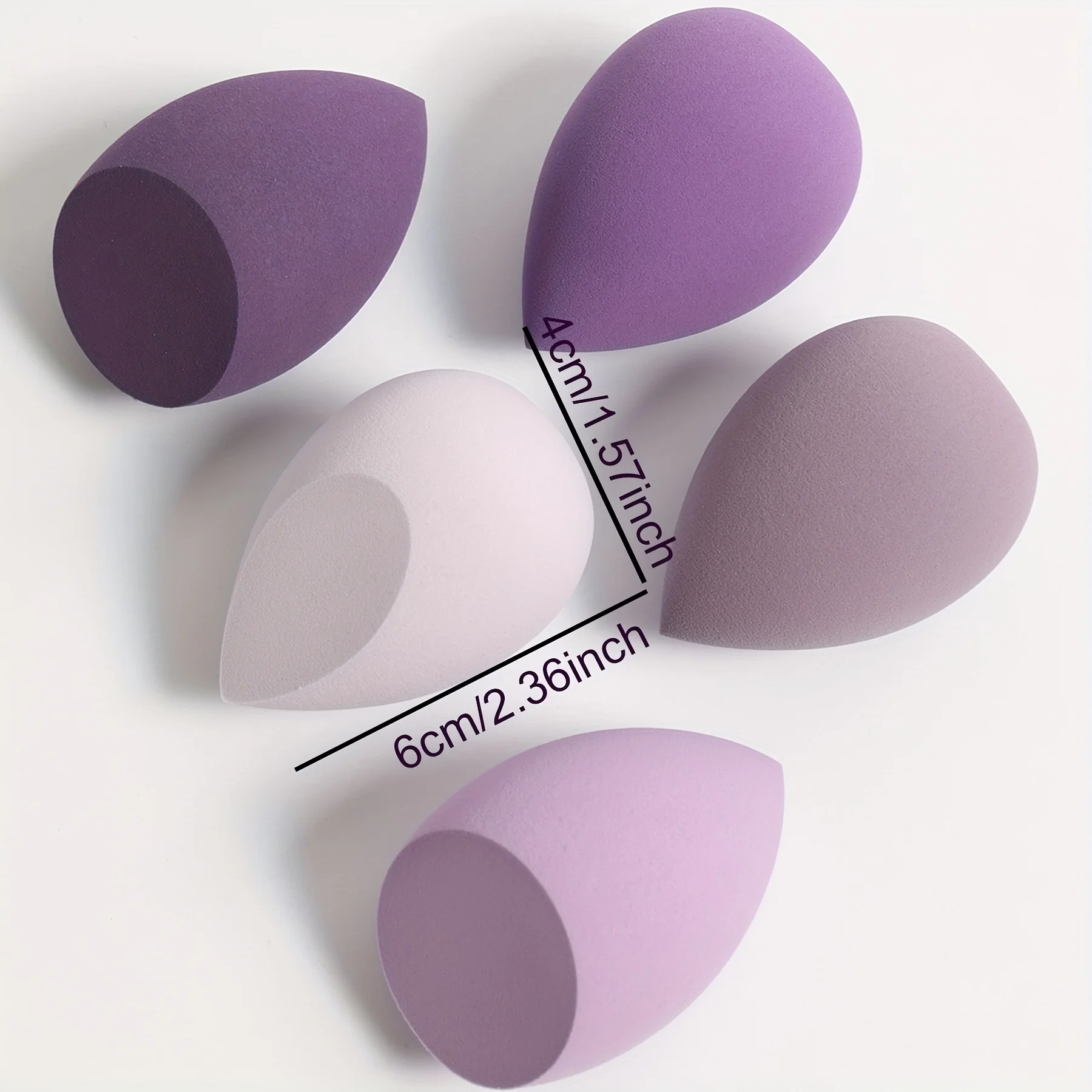 7piece/18piece makeup sponge set, suitable for liquid BB cream powder application, makeup egg dry wet dual-use powder puff - Image 2