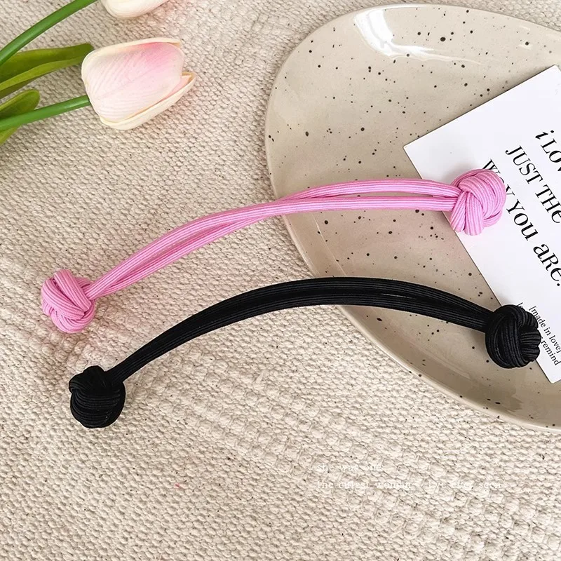 Simplicity Stretch Rubber Hair Ties for Women High elasticity Fashion Girl Head Rope Scrunchie Hair Accessories - Image 3