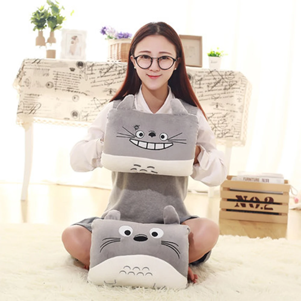 kids cute gift Winter Cartoon Plush Toys Hand Warmer Cartoon Animals Soft pillow Hand Hold Warm Cushion Gift. Non electrical - Image 6