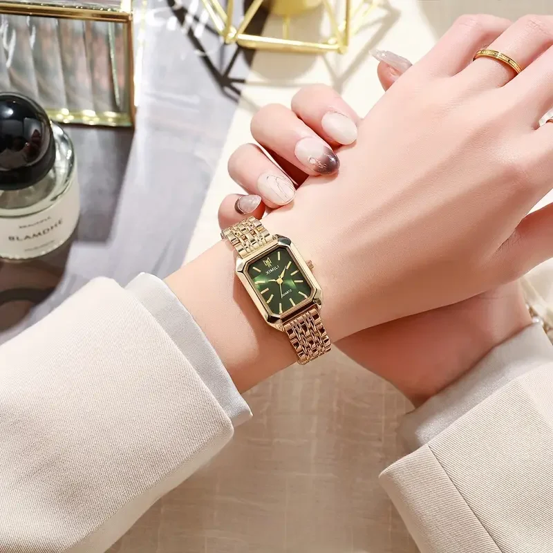 1PCS Fashion Women's Watch Luxury Trendy Versatile Quartz Watch Suitable for Daily Clothing Matching or As a Gift - Image 2