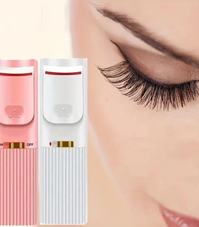 Eyelash Curler Device Makeup Tools Electric Heated Eyelash Curler Long-Lasting Curl Perm Eyelashes Clip Electric Eye Lash