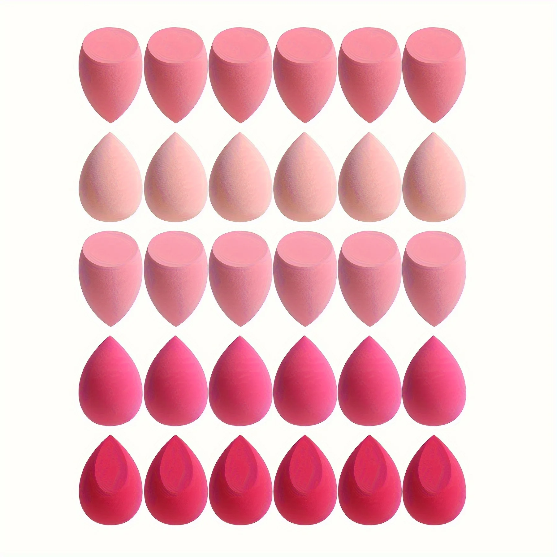7piece/18piece makeup sponge set, suitable for liquid BB cream powder application, makeup egg dry wet dual-use powder puff - Image 4