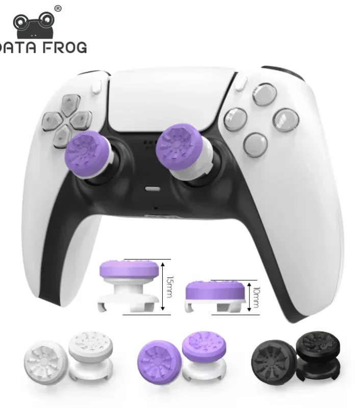 DATA FROG High-Rise Performance Freeks for PS4 PS5 Galaxy Joystick Compatible with 8BitDo Ultimate Controller Stick