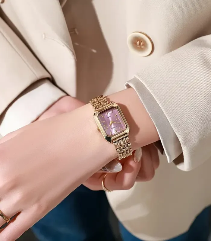 1PCS Fashion Women's Watch Luxury Trendy Versatile Quartz Watch Suitable for Daily Clothing Matching or As a Gift