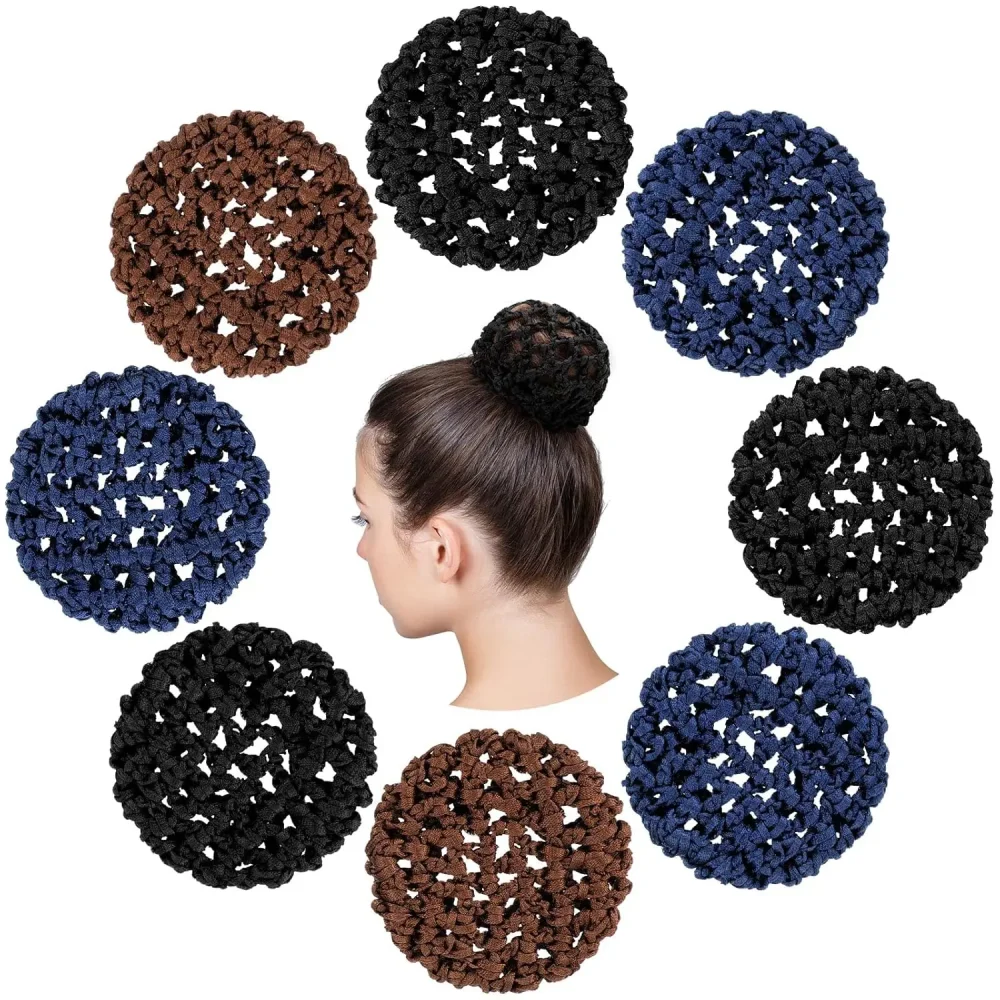 1/3pcs High quality Girls Ballet Dance Hair Net Elastic Hair Bands Ponytail Holder for Girl Women Accessoires