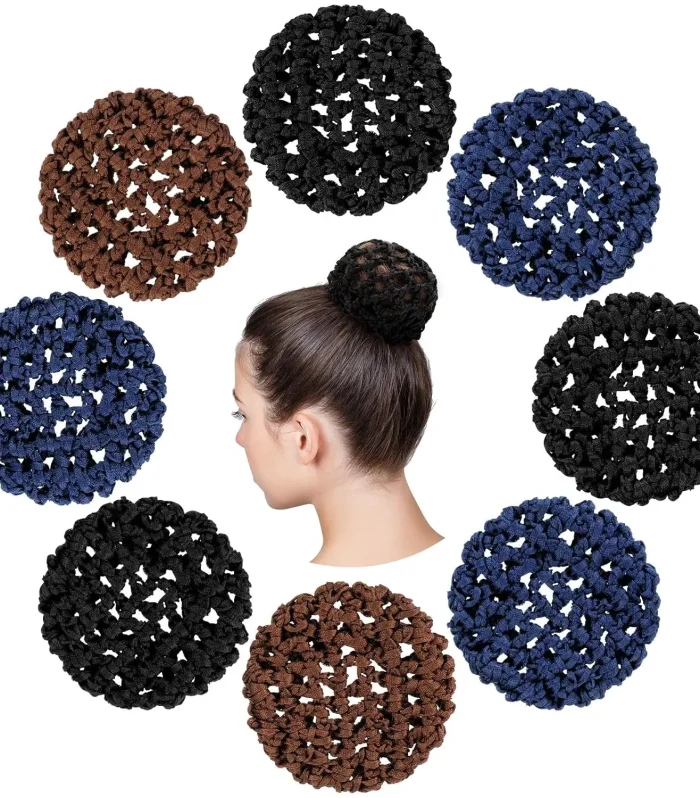 1/3pcs High quality Girls Ballet Dance Hair Net Elastic Hair Bands Ponytail Holder for Girl Women Accessoires