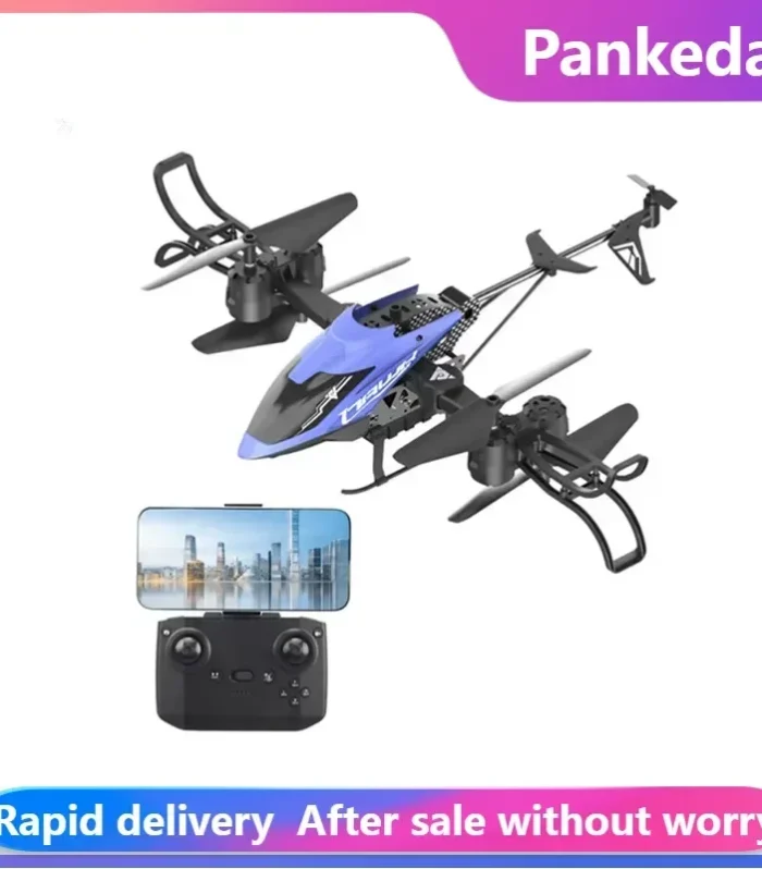 X69S 4K Camera WiFi FPV Helicopter Altitude Hold Fixed Height Intelligent Aerial Phtogrphy Helicopter Hovering Aricraft RC Toy