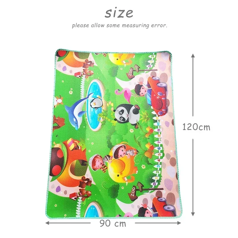 Baby Play Mat Waterproof Outdoor Indoor Carpets Kids Rug Activity Game Gym Toy Playmat Educational Gift Color Random - Image 5