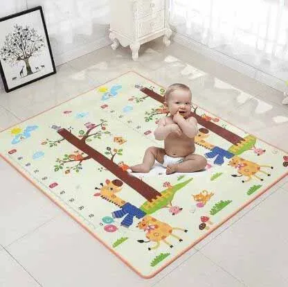 Baby Play Mat Waterproof Outdoor Indoor Carpets Kids Rug Activity Game Gym Toy Playmat Educational Gift Color Random - Image 6