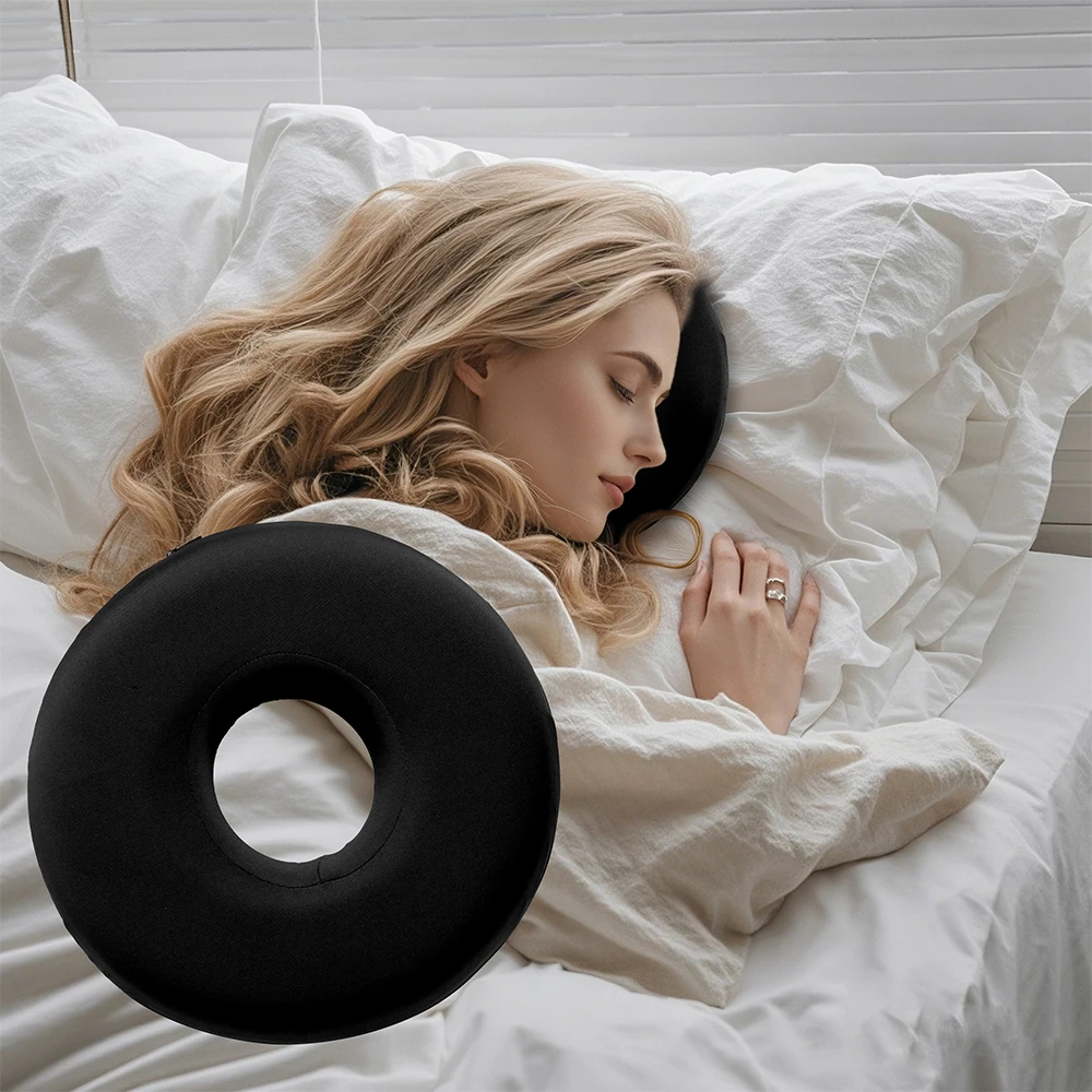 Ear Piercing Pillow for Side Sleepers, CNH and Ear Pain Ear Inflammation,with an Ear Hole Sleeping Pillow, Ear Guard Pillow - Image 6