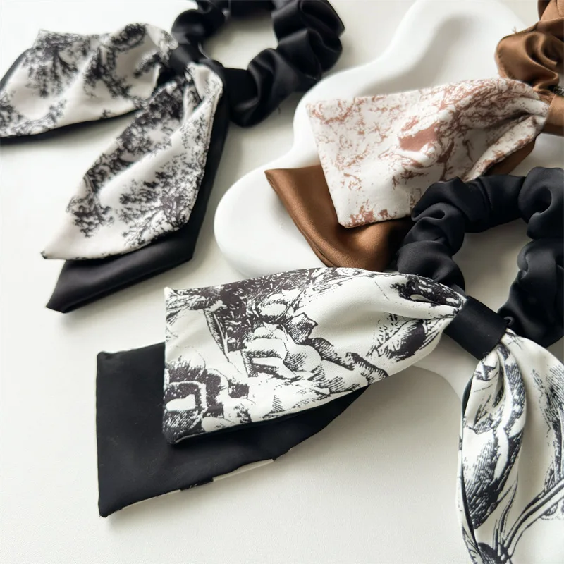 New Chinese Style Rabbit Ear Headband High Elasticity Braided Hair Accessories Ponytail Headpiece Girl Hair Accessoires Hair Tie - Image 4