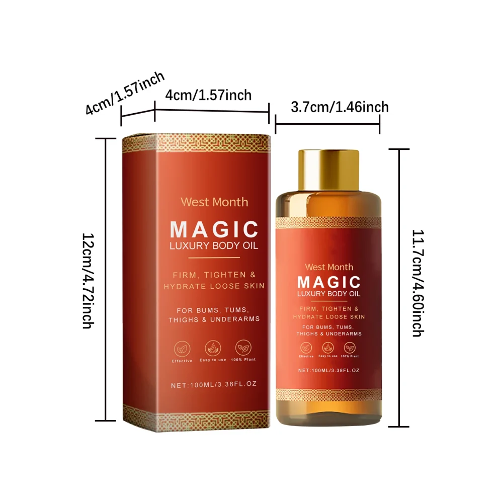 Tightening Body Oil Lifting Firming Lighten Fine Lines Improve Sagging Skin Dullness Brightening Moisturizing Nourish Skin Care - Image 6