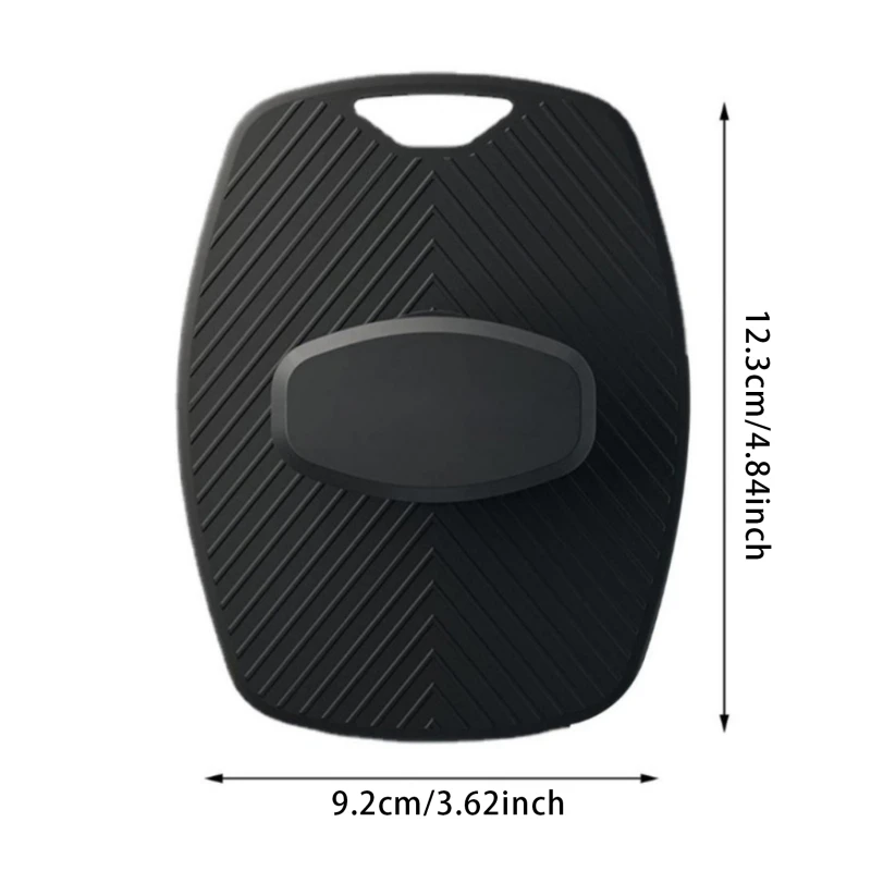 1pc Soft Silicone Exfoliating Brush Cleanser Manual Body Cleansing Scrubber Shower Gentle Massage Bath Brush For Men - Image 6