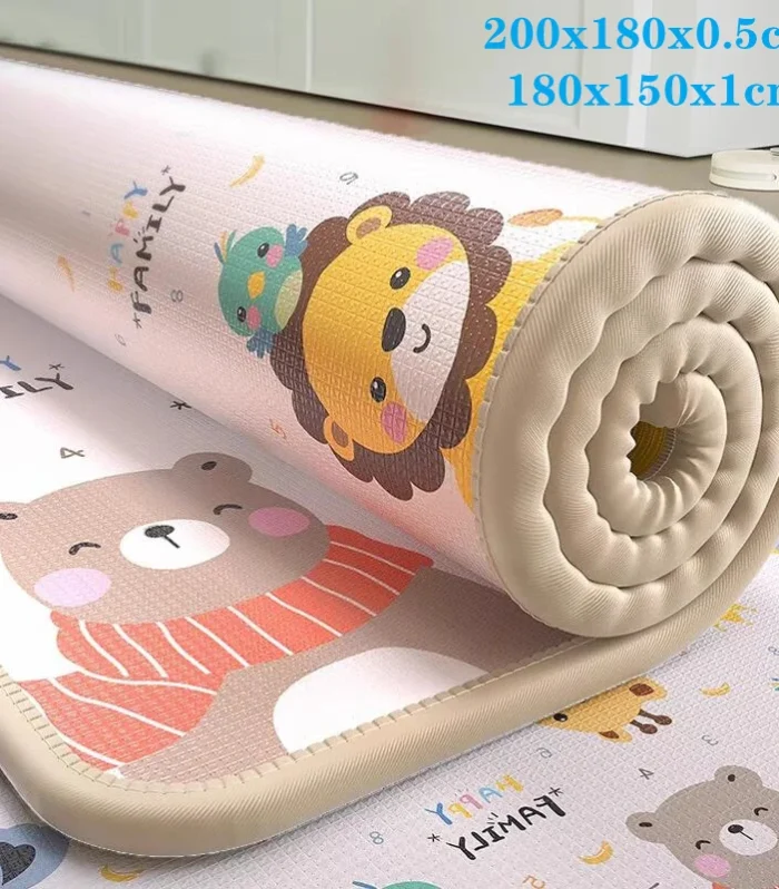 5 sizes to choose Baby Crawling Play Mats Non-toxic High-quality EPE Baby Activity Gym Carpet Baby Game Children's Safety Rug