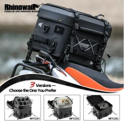 Rhinowalk Motorcycle Tail Dry Bag Waterproof Motor Rear Seat Bag Camera Or Cooler Bag Motorcycle Hard Case Luggage Helmet Bag