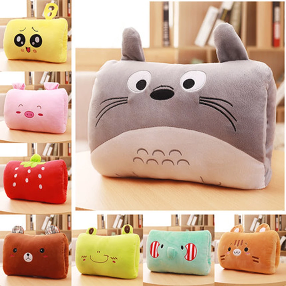 kids cute gift Winter Cartoon Plush Toys Hand Warmer Cartoon Animals Soft pillow Hand Hold Warm Cushion Gift. Non electrical - Image 4