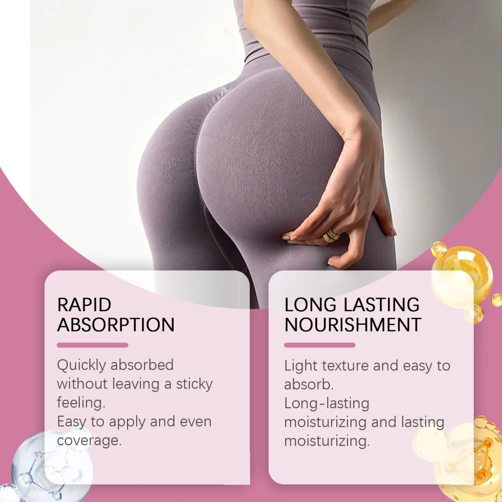 Hip Firming Cream Firming Improve Skin Sagging Increase Elasticity Tighten Lotion Shaping Lift up Buttock Massage Care for Women - Image 3