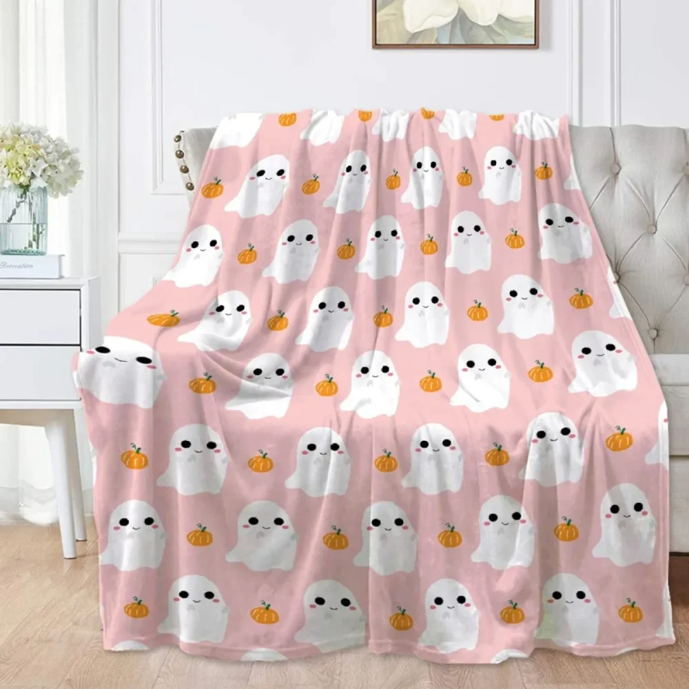 Halloween Throw Blanket for Women Men Soft Cozy Fleece Couch Living Room Bed Blanket for Kids Girls Boys - Image 6