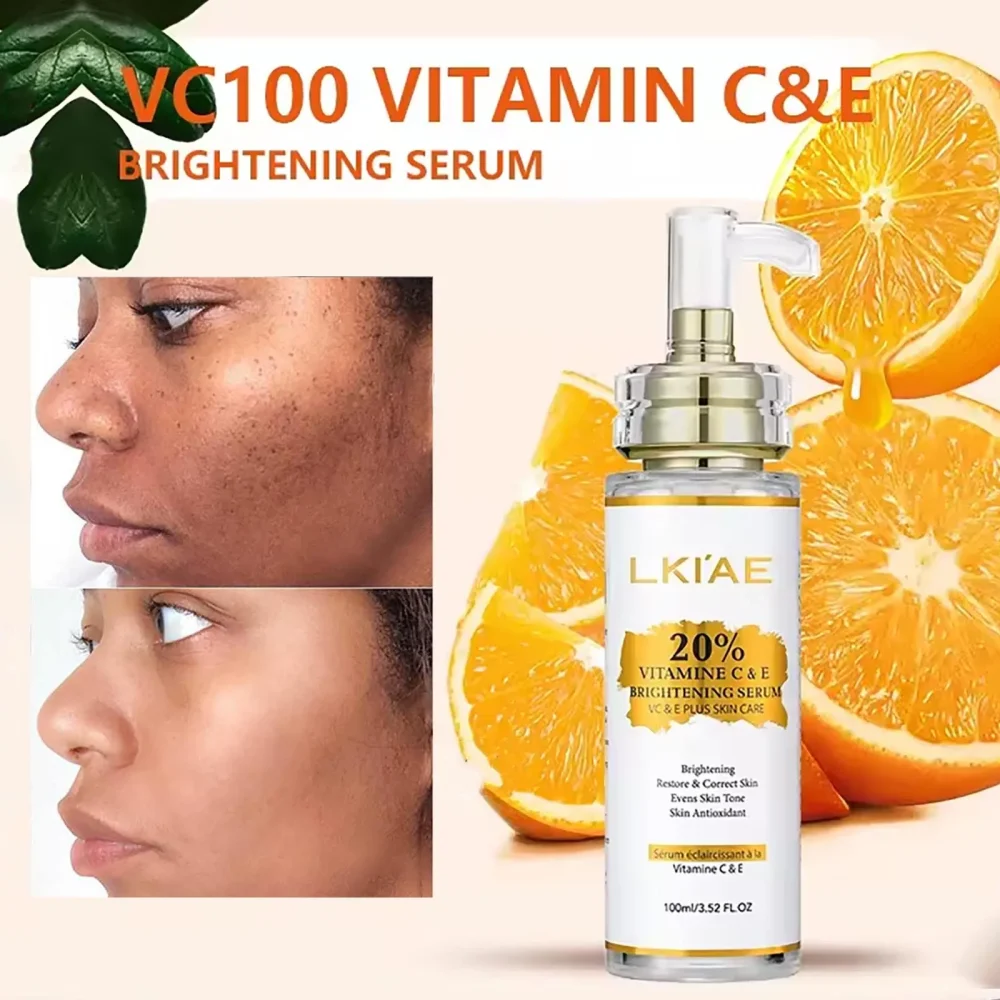 AILKE Vitamin C Skin Care Set, with Lightening Body Lotion, Even Skin Tone Face Cream, Whitening Serum, Brightening Soap - Image 3