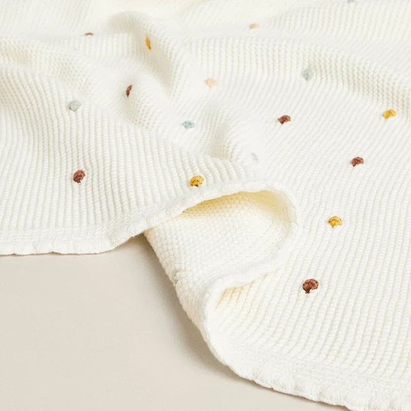 Knitted Sofa Blankets Grid Throw Blanket for White Blanket Thick Non-Slip Sofa Cover Throw Blankets Bedspread 70x100cm - Image 2