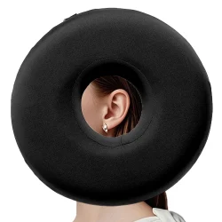 Ear Piercing Pillow for Side Sleepers, CNH and Ear Pain Ear Inflammation,with an Ear Hole Sleeping Pillow, Ear Guard Pillow