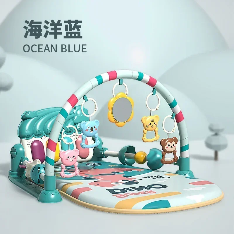 New Baby Activity Gym Music Rack Play Mat Kid Rug Puzzle Carpet Piano Keyboard Infant Playmat Crawling Game Pad Baby Toy Gift - Image 5
