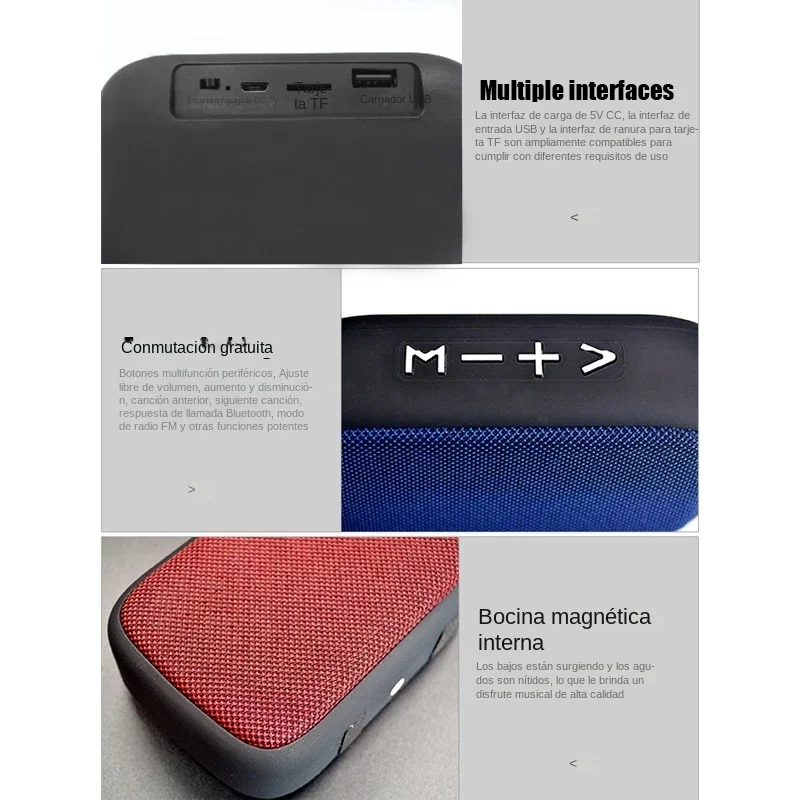 G2 Wireless Bluetooth Speaker Portable ABS Environmentally Friendly Plastic Computer Bluetooth Mini Stereo Suitable For Kitchens - Image 6