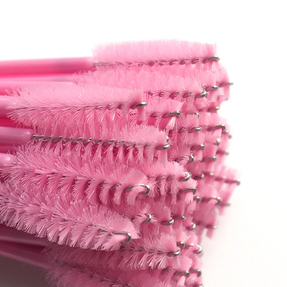 ANNAFRIS 50Pcs Disposable Eyelash Brush Soft Head Crystal Eyebrow Brush Lash Extension Brush Mascara Wand Makeup Tool - Image 4