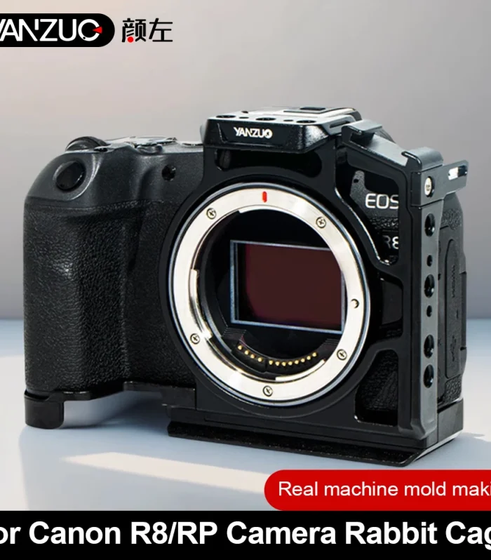 Suitable For Canon Eos R8 Rp Camera Case With Canon 1/4 Screw Hole Camera Bracket For Canon Eos R8 Camera Cage