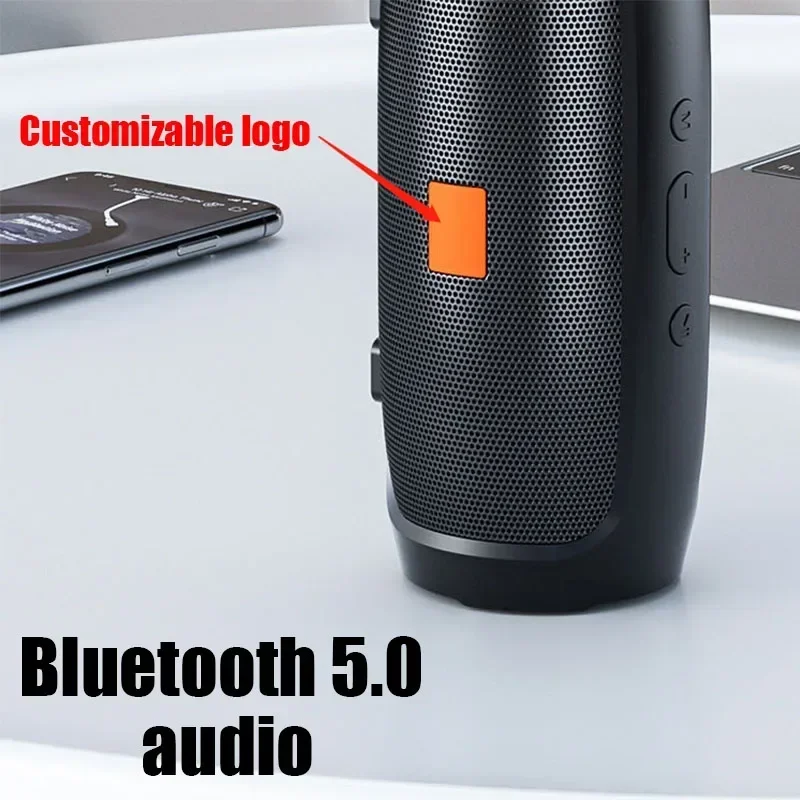 Portable Subwoofer Bluetooth Speakers Outdoor Stereo Surround Waterproof Loudspeaker Wireless Sound Box Support FM Radio TF Card - Image 3