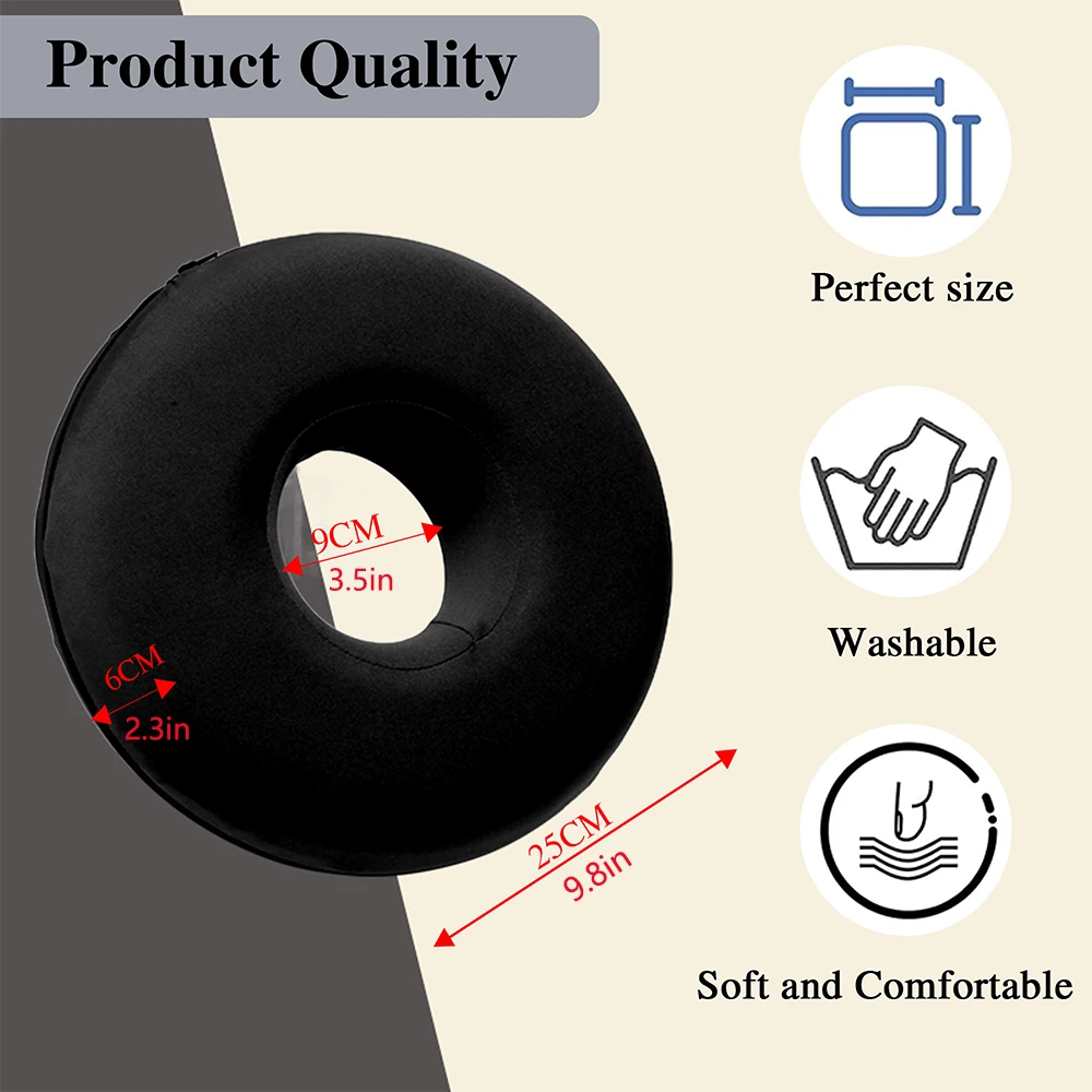 Ear Piercing Pillow for Side Sleepers, CNH and Ear Pain Ear Inflammation,with an Ear Hole Sleeping Pillow, Ear Guard Pillow - Image 3