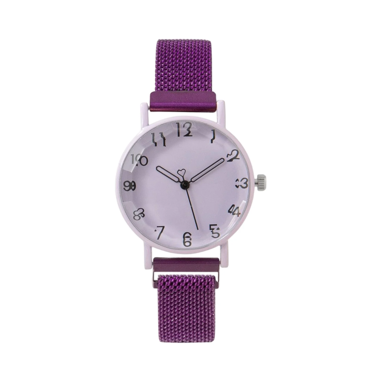 Women New Popular Mechanical Watch Simple Style Metal Mesh Belt Quartz Movement Wristwatch Female Daily Vintage Hand Wear - Image 2