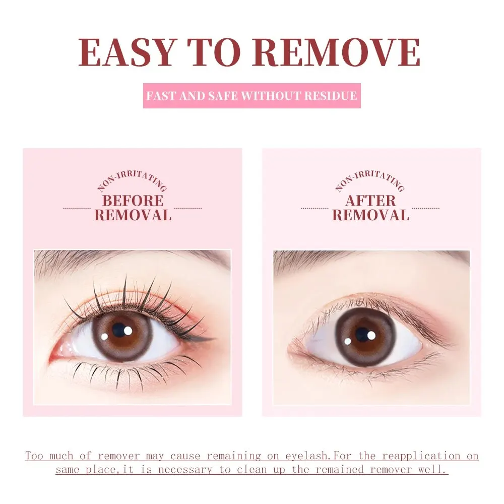 GTGDHNY Eyelash Glue Remover Quick Unloading Adhesive Professional Cream Remover for Eyeslashes De Pestaña Makeup Tools - Image 4